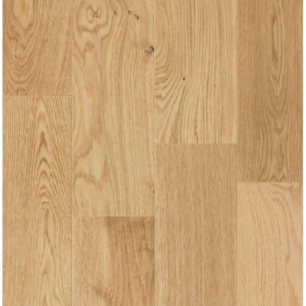 Parquet Contrecollé Noble Chêne Brossé Vernis Mat