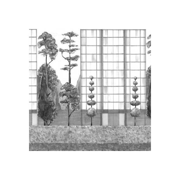 Panoramique Urban Garden vinyle