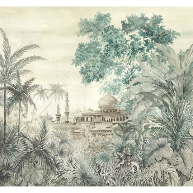 Papier peint Panoramique Taj Mahal Non Tissé