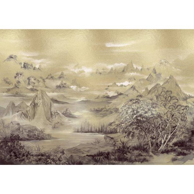 Papier peint Panoramique Kami Gold&Silver
