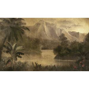Papier peint  panoramique Kodo Gold&Silver