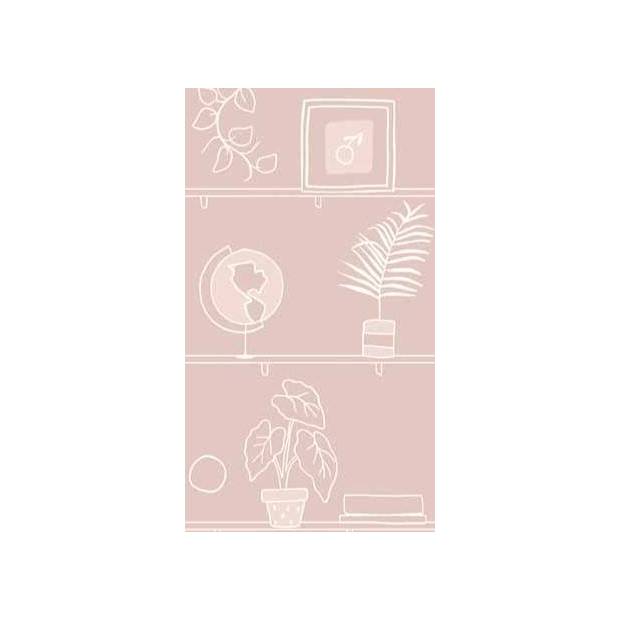 Papier Peint My Library intissé