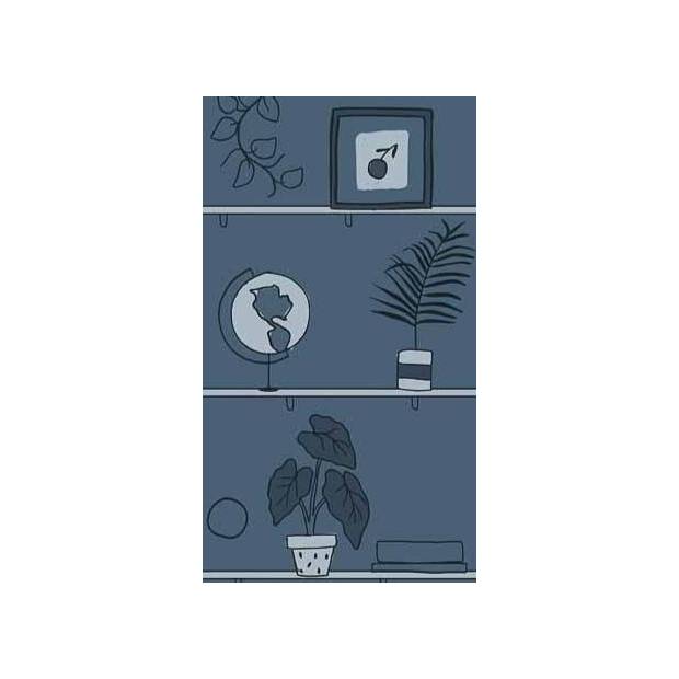 Papier Peint My Library intissé