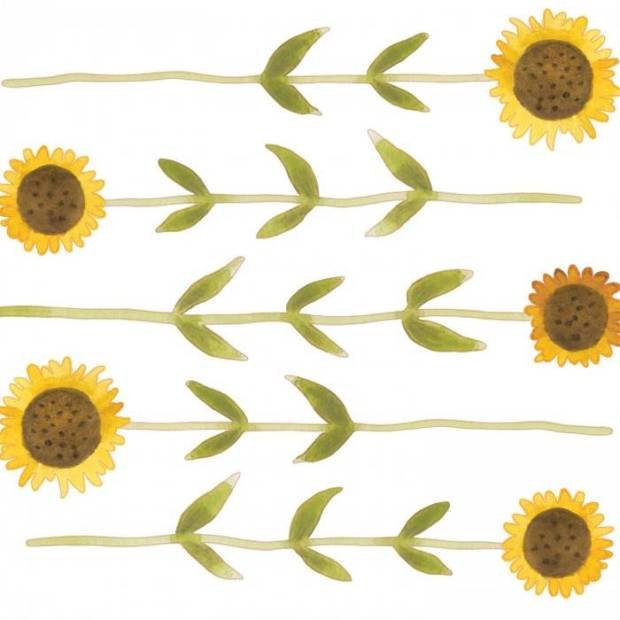 Panoramique Décor Pré Encollé Sunflower