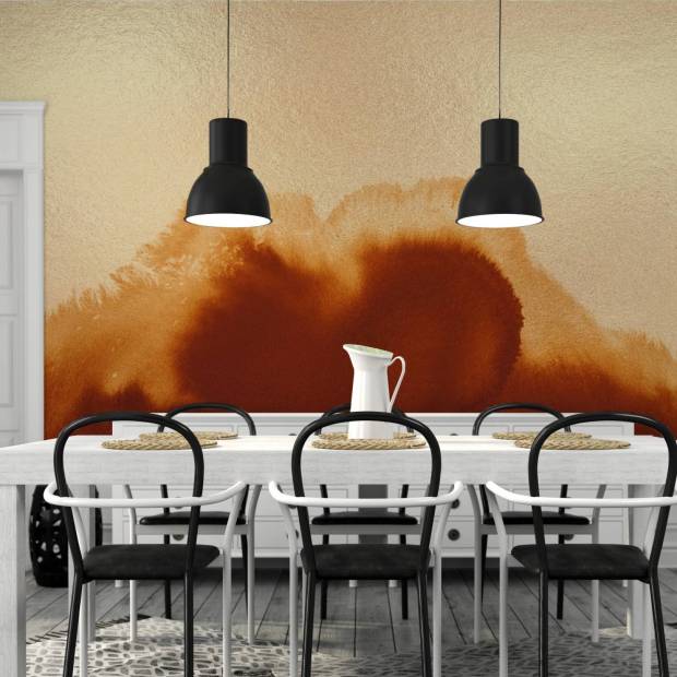 Papier peint Panoramique Coral Reefs Metallics Gold & Silver