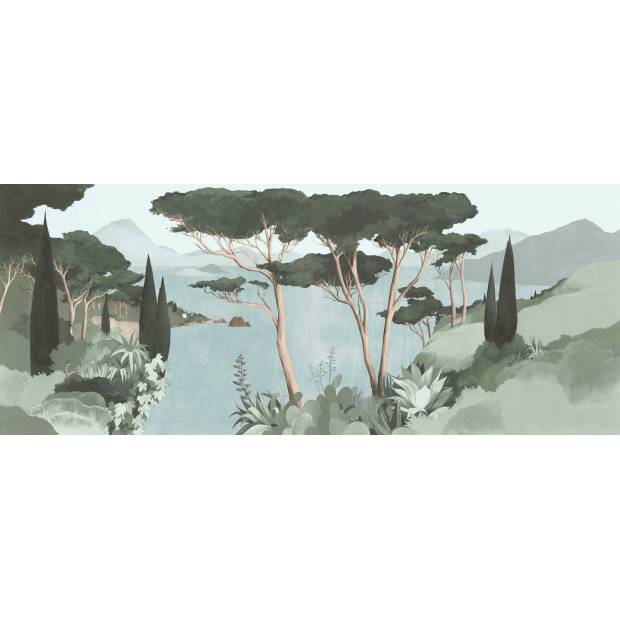 Papier peint Panoramique sur mesure Lago di Garda