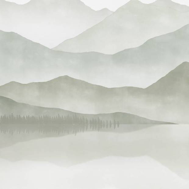 Papier peint Panoramique sur mesure Green Lake