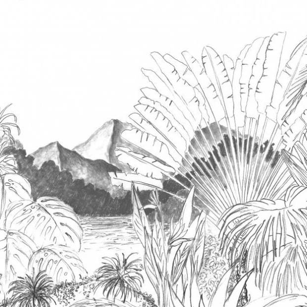 Papier peint Panoramique sur mesure Itaya