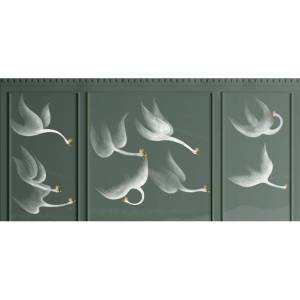 Papier peint Panoramique sur mesure Edmond swan