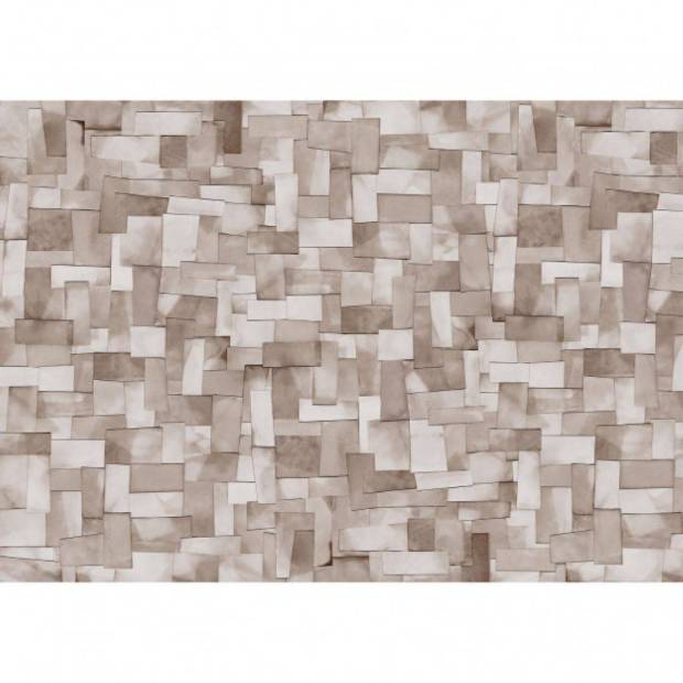 Papier peint Panoramique sur mesure Earthly Collage