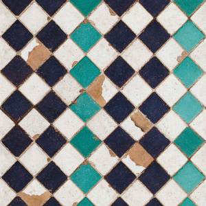 Papier peint Tourquoise Chess
