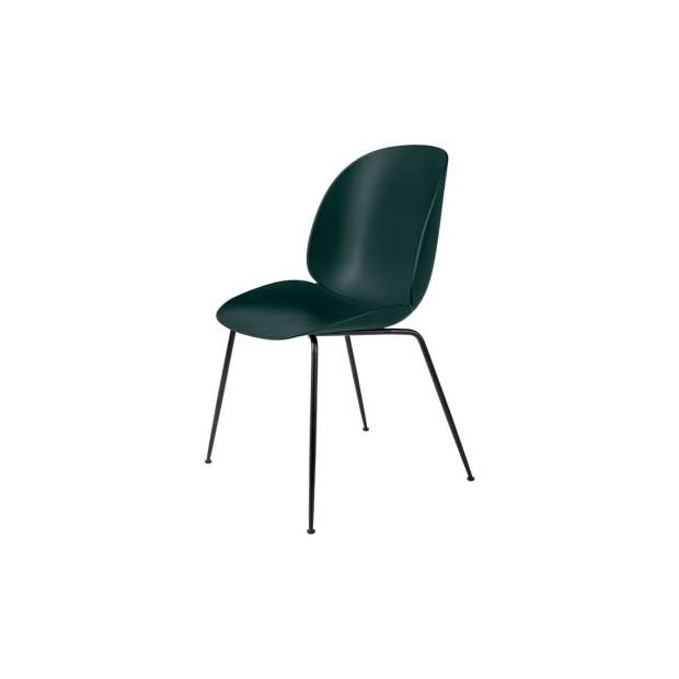 Beetle Dining Chair - Un-Upholstered, Conic base