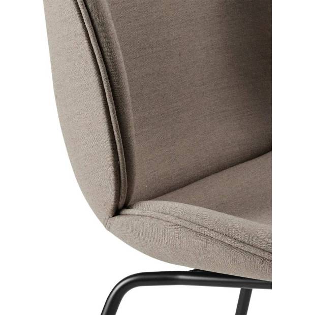 Beetle Dining Chair - Fully Upholstered, Conic base