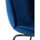 Beetle Dining Chair - Fully Upholstered, Conic base