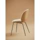 Beetle Dining Chair 3D Veneer - Front Upholstered coque Chêne