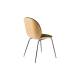 Beetle Dining Chair 3D Veneer - Front Upholstered coque Chêne