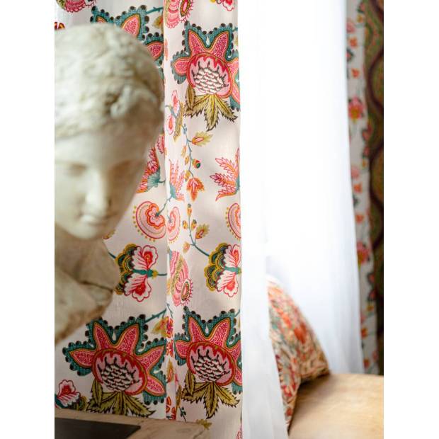 Tissu Midsummer Floral Embroidered