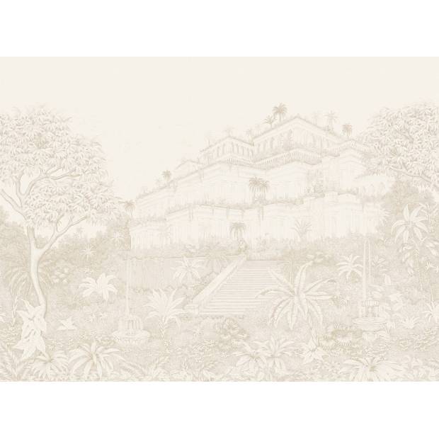 Papier peint Panoramique sur mesure Jardin Suspendu