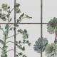 Papier peint Panoramique sur mesure Jardin Secret