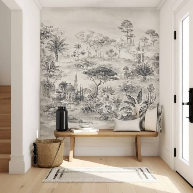 Papier peint Panoramique sur mesure Jardin Italien