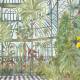Papier peint Panoramique sur mesure Jardin d'hiver