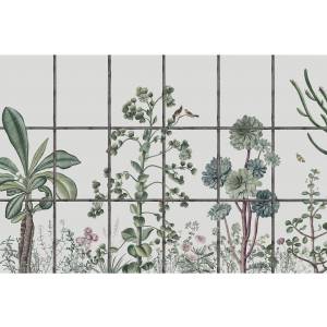 Papier peint Panoramique sur mesure Jardin Secret