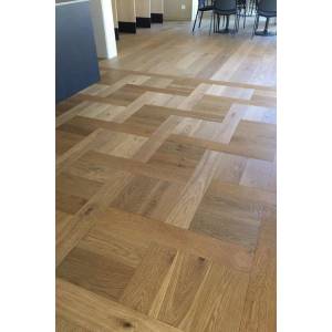 Parquet Chêne Contrecollé Entrelacé