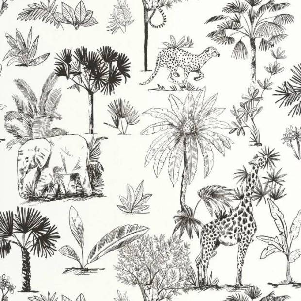 Papier peint Balade dans la Savane