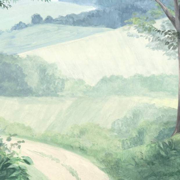 Papier peint Panoramique sur mesure l'Orée du bois