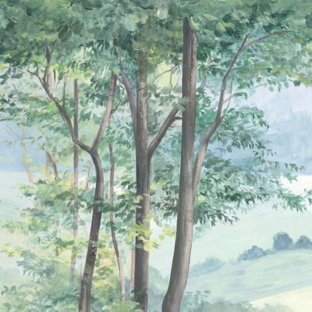 Papier peint Panoramique sur mesure l'Orée du bois