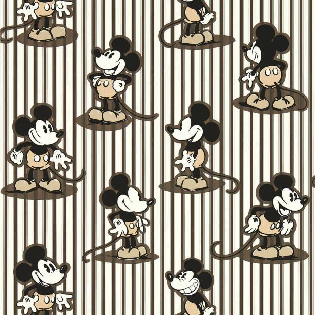 Papier peint Mickey Stripe