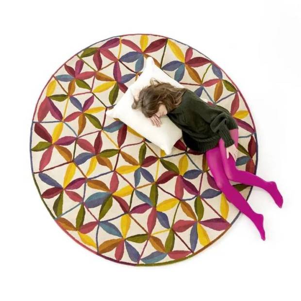 Tapis Kala rond