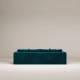 Canapé Bellechasse light 4 places - tissu velours brut