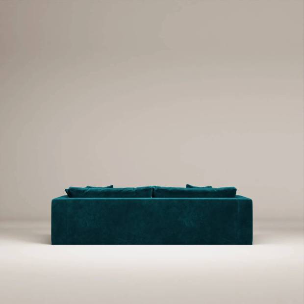 Canapé Bellechasse light 4 places - tissu velours brut