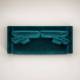 Canapé Bellechasse light 4 places - tissu velours brut