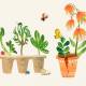 Papier Peint Frise Garden Grow