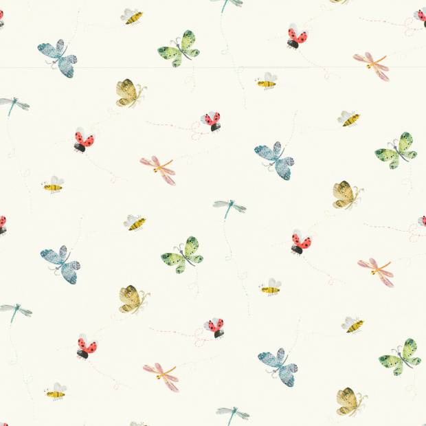 Tissu Buzzing Around