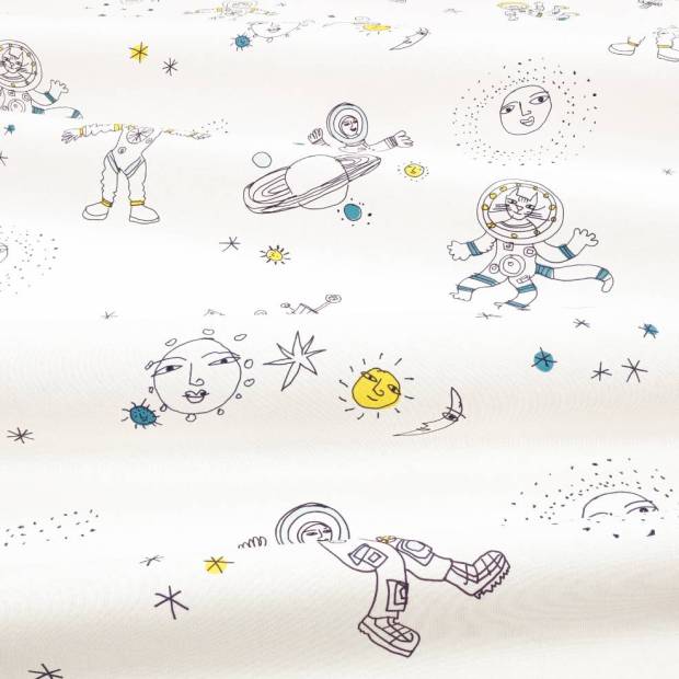 Tissu Cosmic Cats