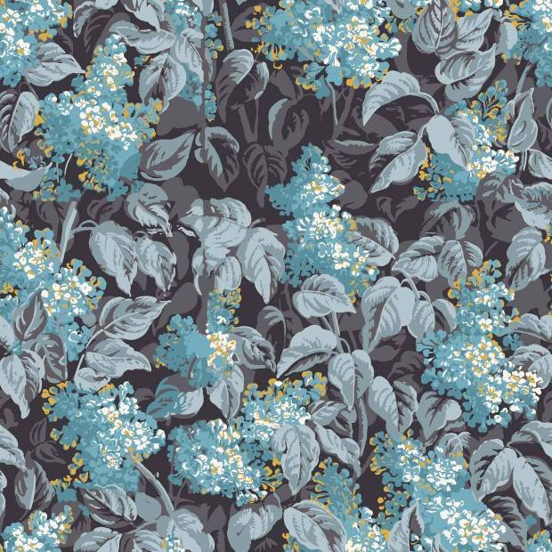 Papier peint Lilas Bleu