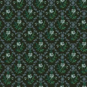 Papier peint Sombre Verveine