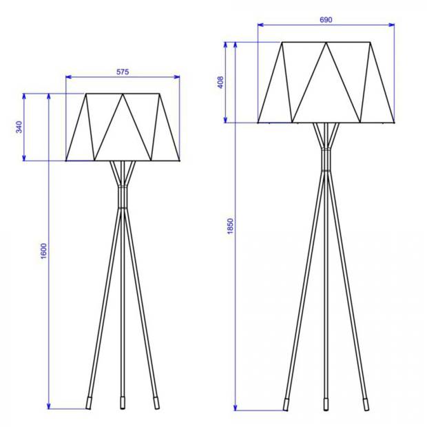 Lampadaire Solitaire