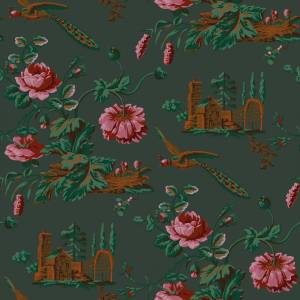 Papier peint Roses De Cuir