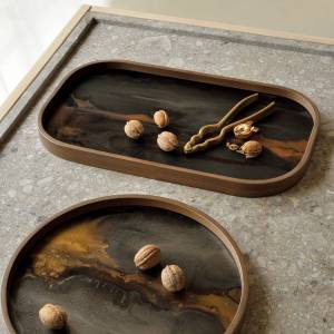 Plateau en verre Organic