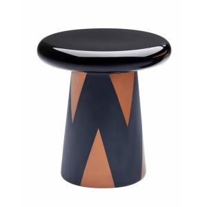 T-TABLE DECORATION BLACK AND COPPER