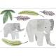 Papier Peint Elephant March Spray Up