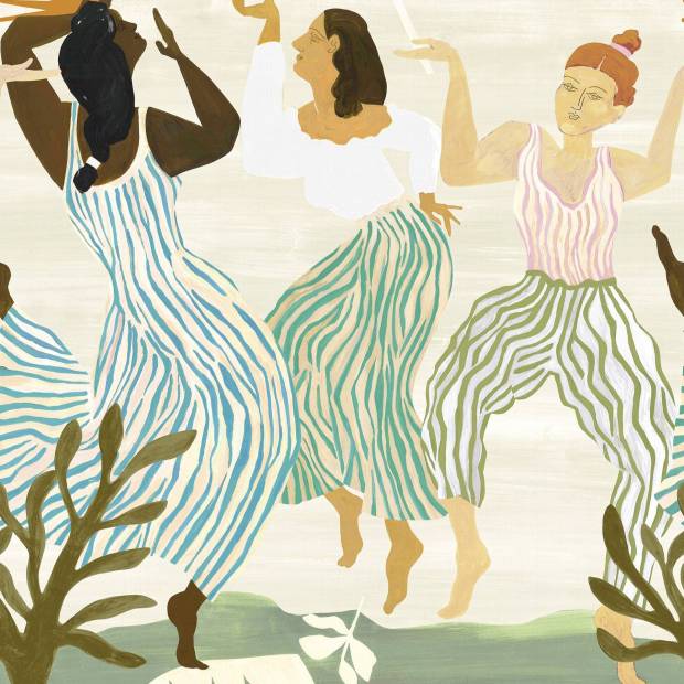 Papier peint Famous Friends