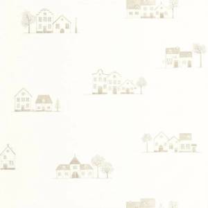 Papier Peint Walk in the village