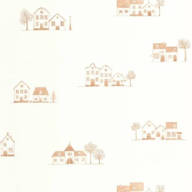 Papier Peint Walk in the village