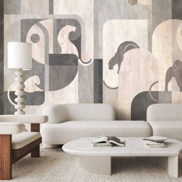 Papier peint Panoramique sur mesure Panthera