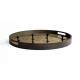Plateau en verre Gold Leaf Dots